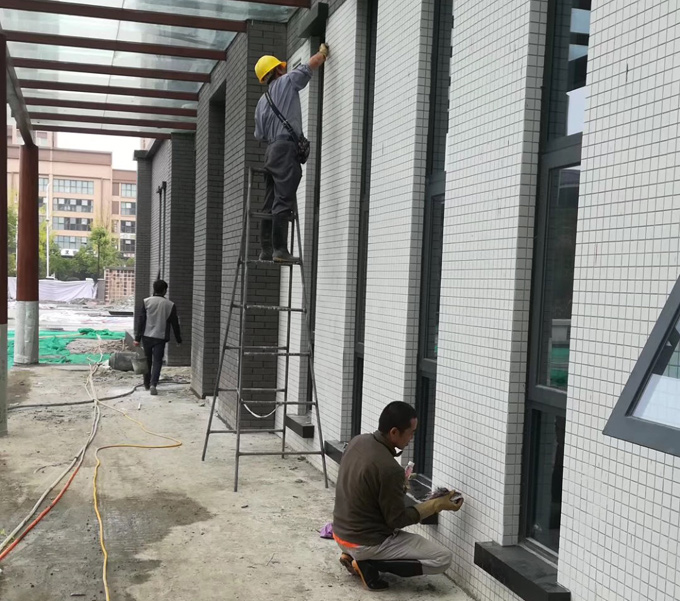 新樓盤新建筑外墻清洗、建筑清洗工作